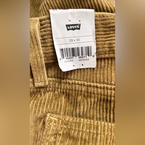 NWT Mens Levi Strauss and Co Corduroy Jeans. Various sizes. 29,31, 33 All 30”L - Picture 4 of 6